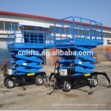 240kg Mobile hydraulic mini scissor lift/ working height: 6m